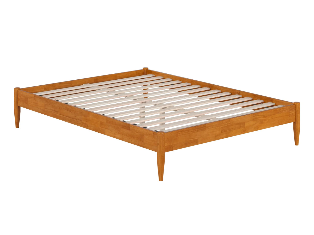 Espresso Solid Wood Platform Bed M771069