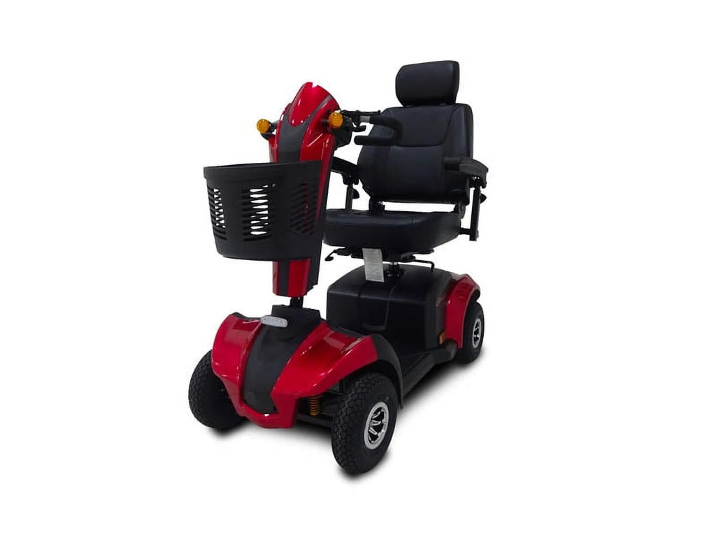 4 Wheel Electric Portable Travel Scooter, Red S7611