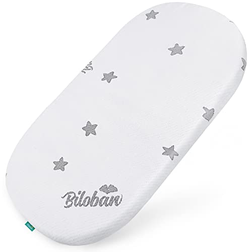 Waterproof Breathable Bassinet Mattress Pad with Removable Zippered Cover W40628