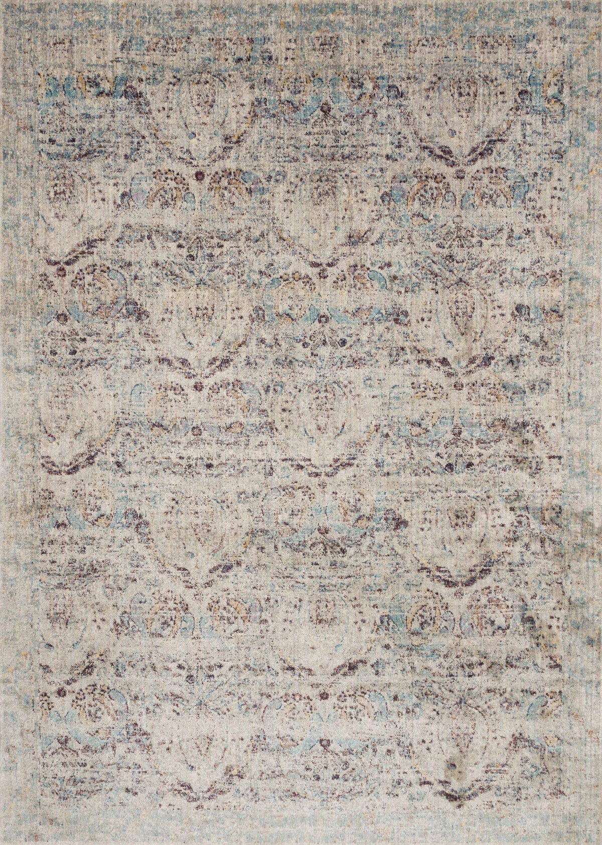 Silver Plum Rug Y7209