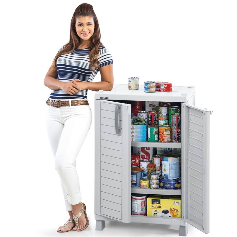 Light Gray Medium Storage Cabinet R619