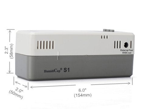 Electronic Cigar Humidifier, 40% to 90% Setting Range D298