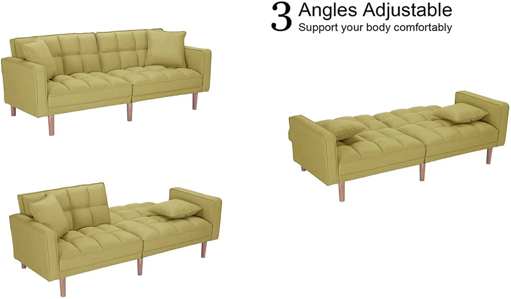 Convertible Sleeper Futon Sofa Bed P5448