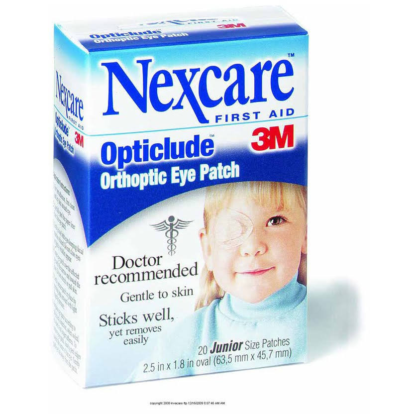 Orthoptic Eye Patches 20 per Box A46032