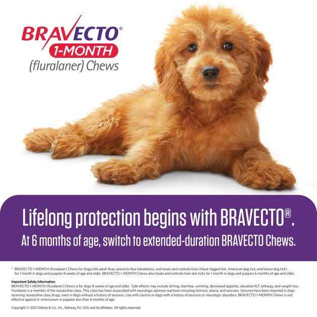 1-Month Chews for Dogs 9.9-22 lbs L4825
