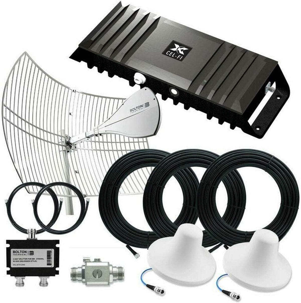 Cell Phone Signal Booster with 2 Panel Antenna S276814
