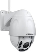White Outdoor PTZ 4x Optical Zoom HD 1080P WiFi Security Camera P45525