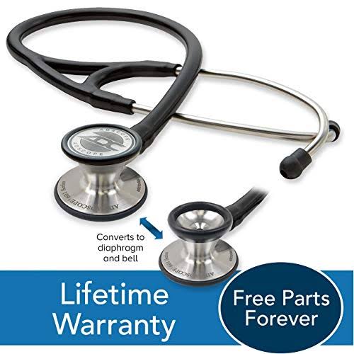 Black Convertible Cardiology Stethoscope C29250