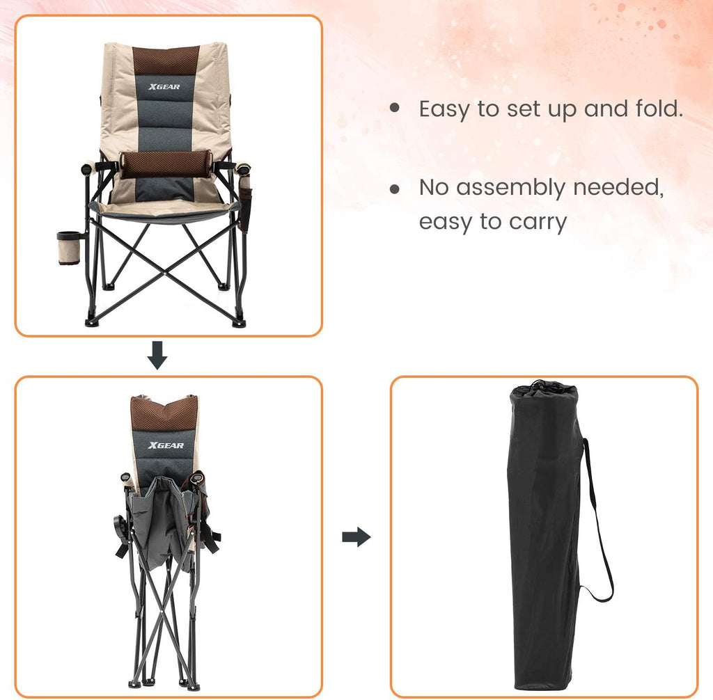 Padded Folding Camping Chair D820237