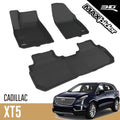 All-Weather Floor Mats Custom Fit Car Floor Liners 1st & 2nd Row Black I657
