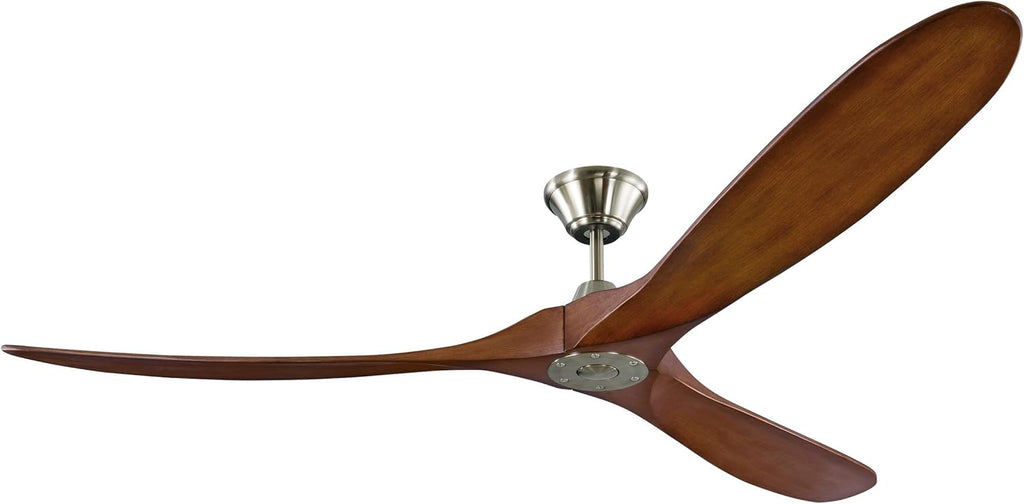 Matte Black Outdoor Ceiling Fan with Remote Control D139