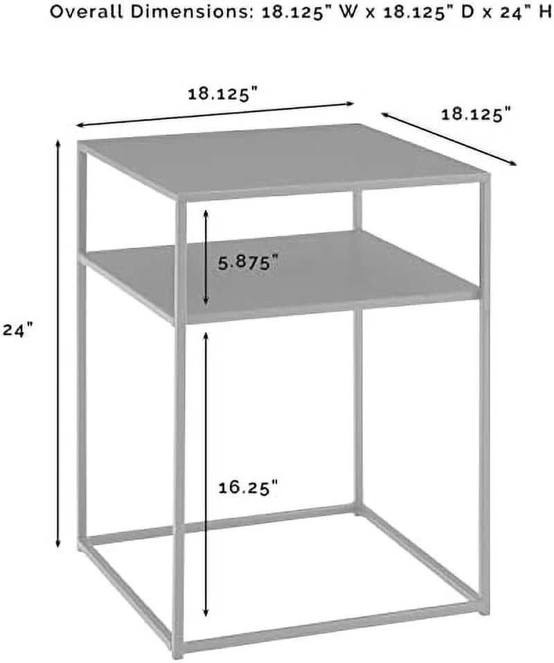 Metal End Table U68621