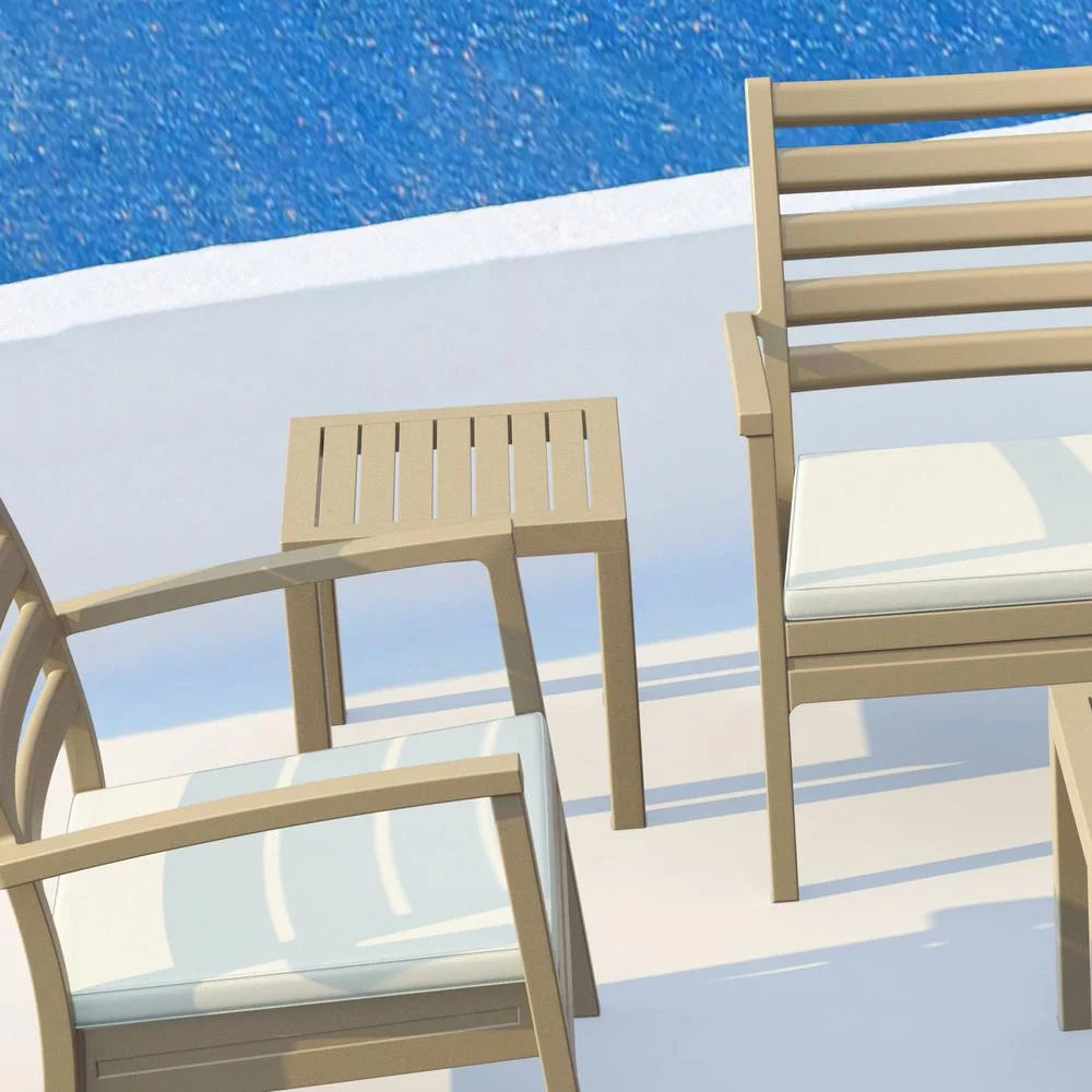 Square Resin Side Table S14239