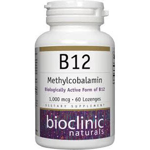 B12 Methylcobalamin 1000mcg 60 lozenges Y592255