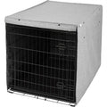 Faux Linen Dog Crate Cover Q6288