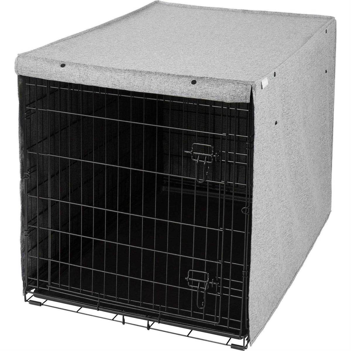 Faux Linen Dog Crate Cover Q6288