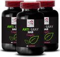Anti Gray Hair Pills 3 Bottles 180 Capsules U96394