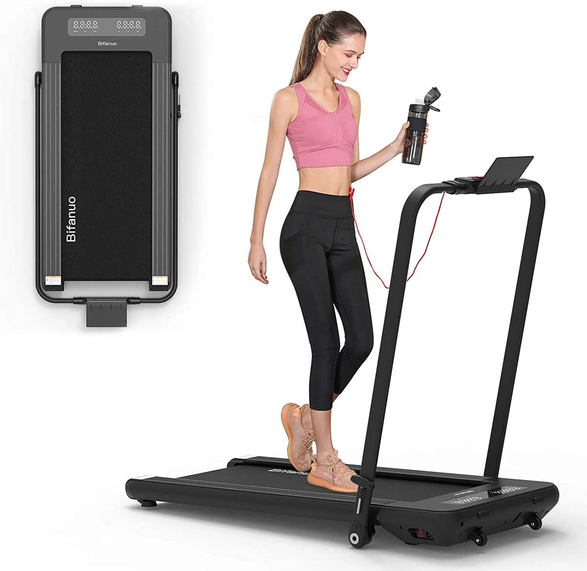 2 in 1 Folding Treadmill O486