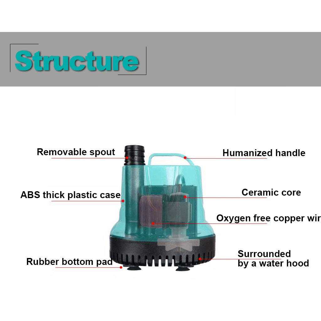 Submersible Water Pump with Handle C3540