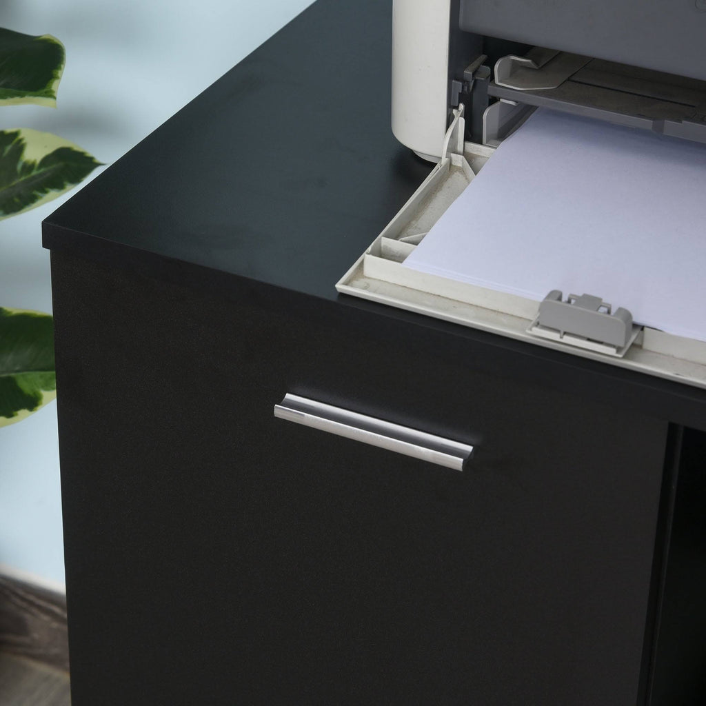 Printer Stand with Casters Mobile File Cabinet E76456