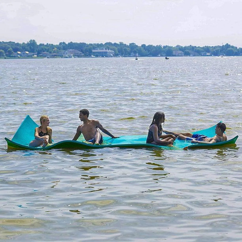 Blue 8.5 x 6 Floating Water Mat X508974