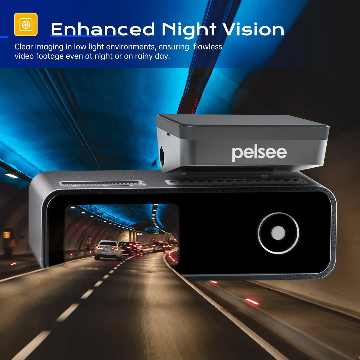 4K Dual Dash Cam with Night Vision B58418