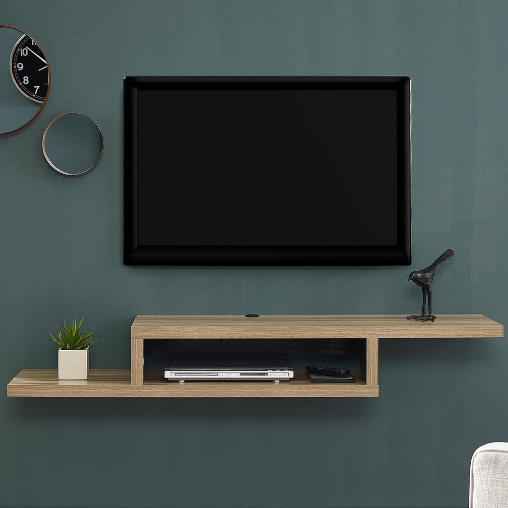 72inch Light Brown Wall Mounted TV Console T35851