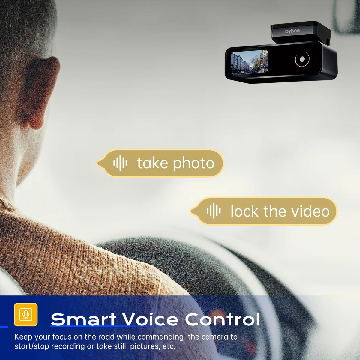 4K Dual Dash Cam with Night Vision B58418