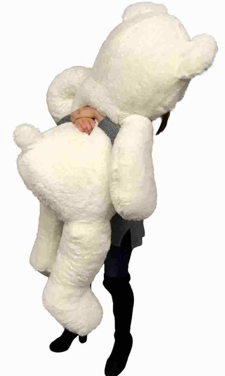 White 5 Feet Tall Plush Stuffed Animal X848