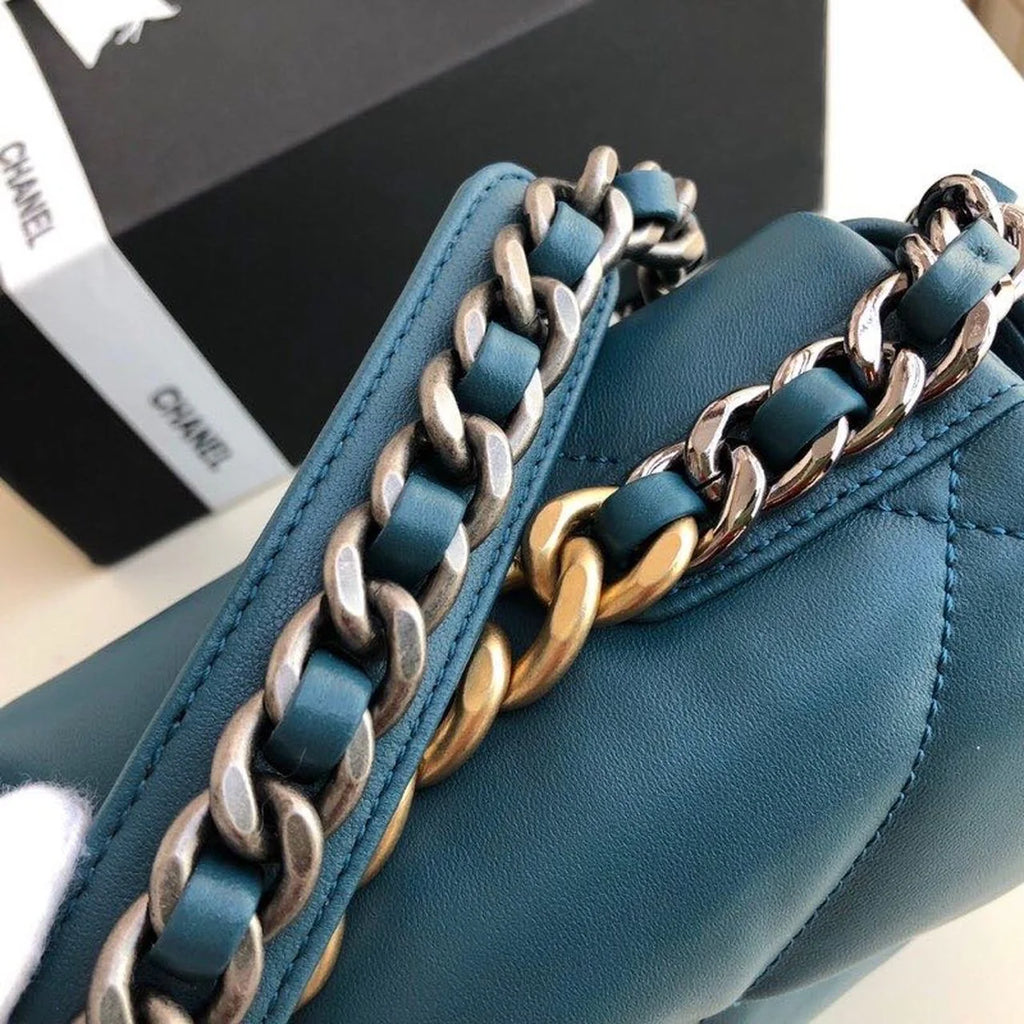 Teal Shoulder and Crossbody Bag Y980523