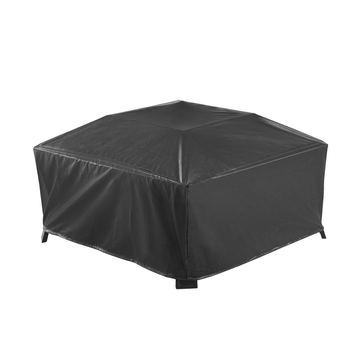 Square Wood Burning Fire Pit with Mesh Screen R561