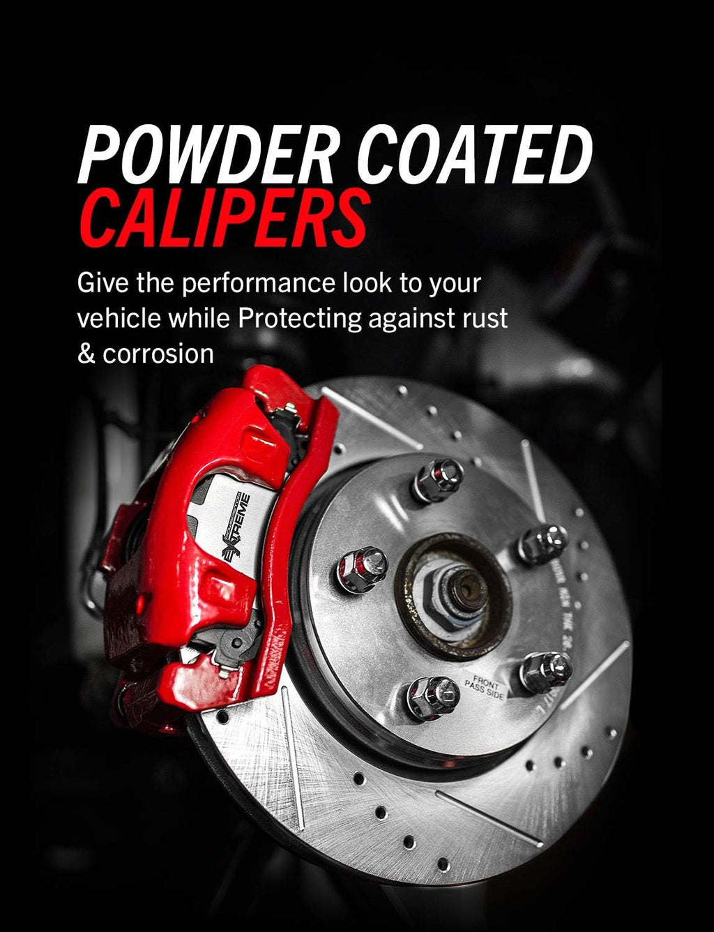 Front & Rear Brake Kit with Calipers F33543