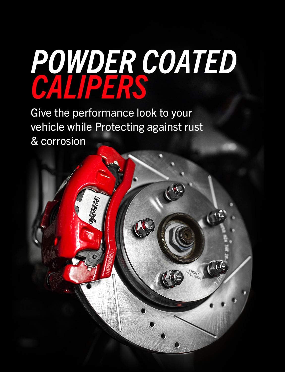 Front & Rear Brake Kit with Calipers F33543