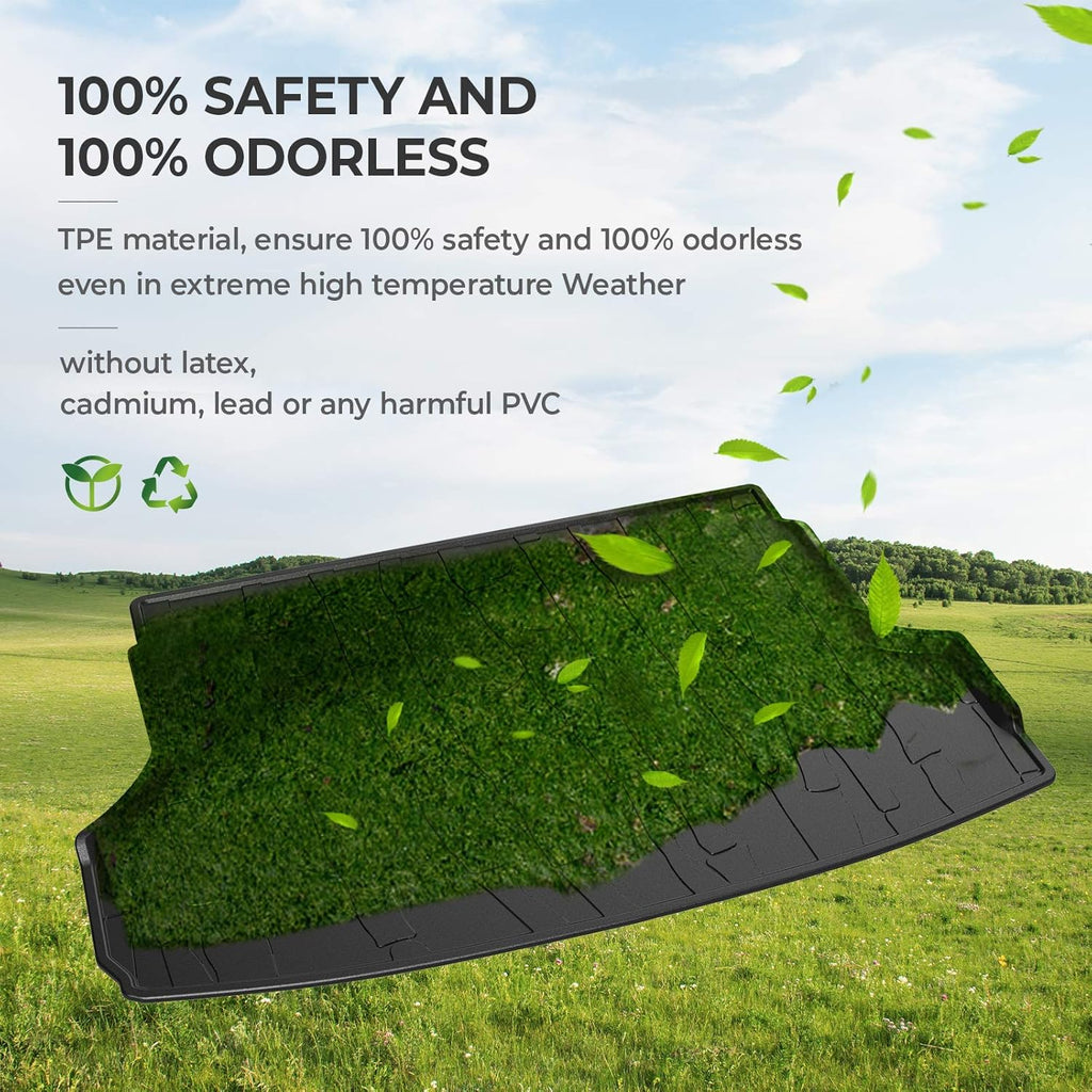Black All Weather Cargo Trunk Liner Pack of 2 Q130972