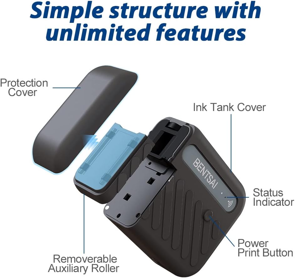 Mini Handheld WiFi Printer with iOS/Android APP Z1008