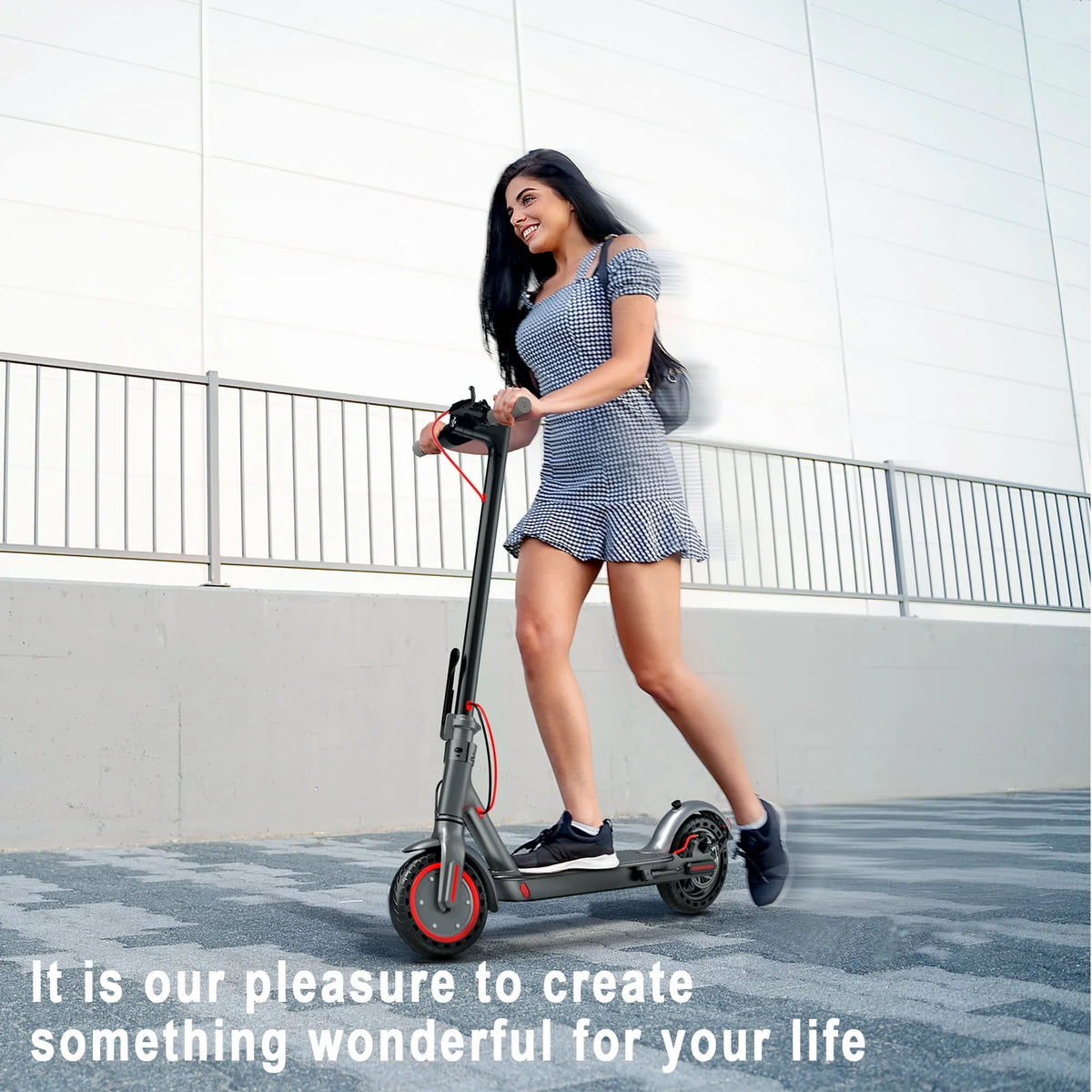 350W 8.5' Foldable Electric Scooter N23860