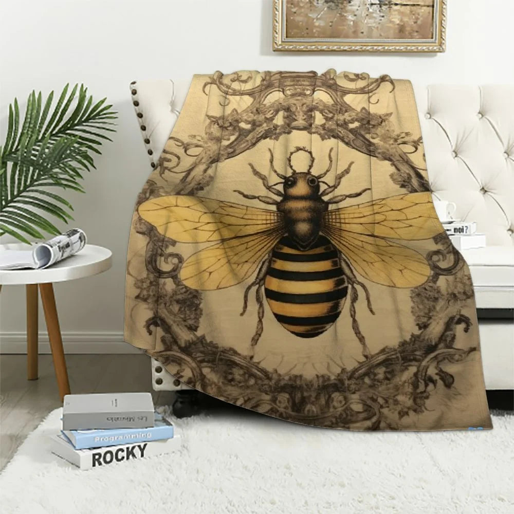 Queen Bee Throw Blanket J9298