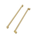 Champagne Bronze Handles for 36 Freestanding Refrigerators, Set of 4 R28549