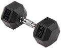 35LBs Rubber Encased Hex Dumbbell N62035