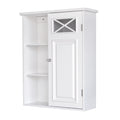 White Wooden Wall Cabinet T289