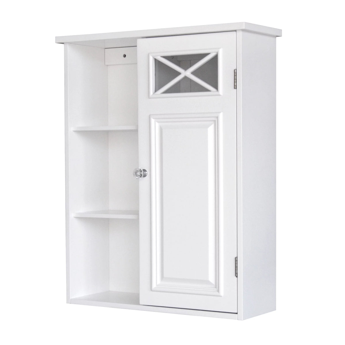 White Wooden Wall Cabinet T289