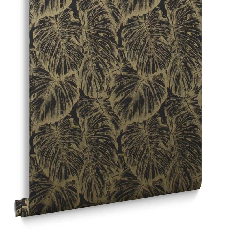 Tropical Pewter Wallpaper A43171