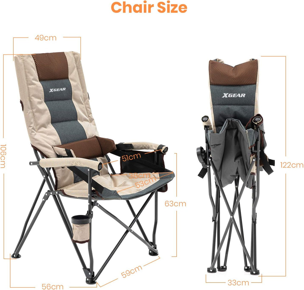 Padded Folding Camping Chair D820237