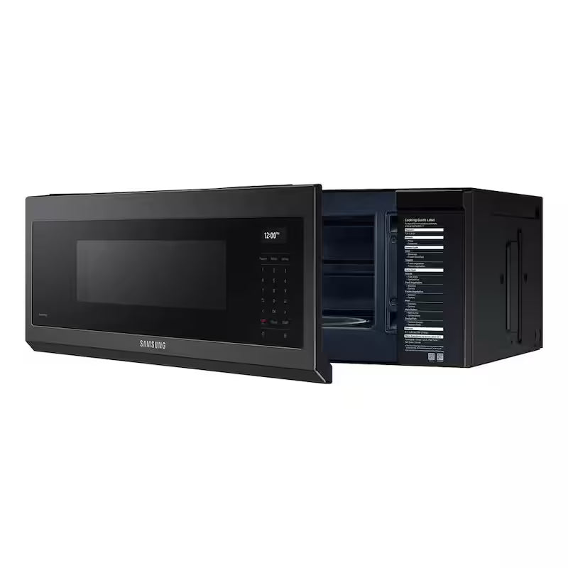 Black Stainless Steel Over the Range Microwave A22227