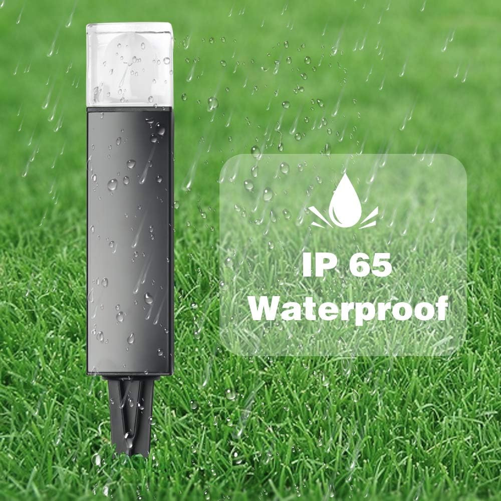 Low Voltage Waterproof Aluminum 12V 3W 3000K Landscape Lights 4-Pack Y3975