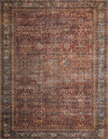 Brick Blue 9'0 x 12'0 Rug L7192