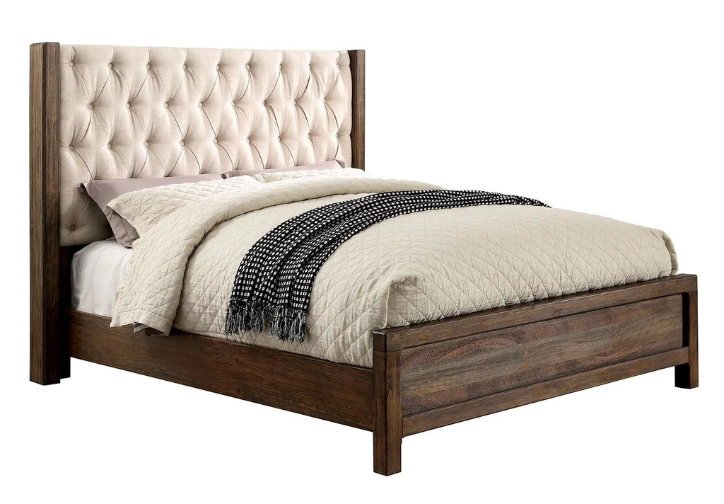 Solid Wood King Bedroom Set 3pcs T91941