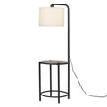 54-inch Mid-Century Style Floor Lamp with Table S915591