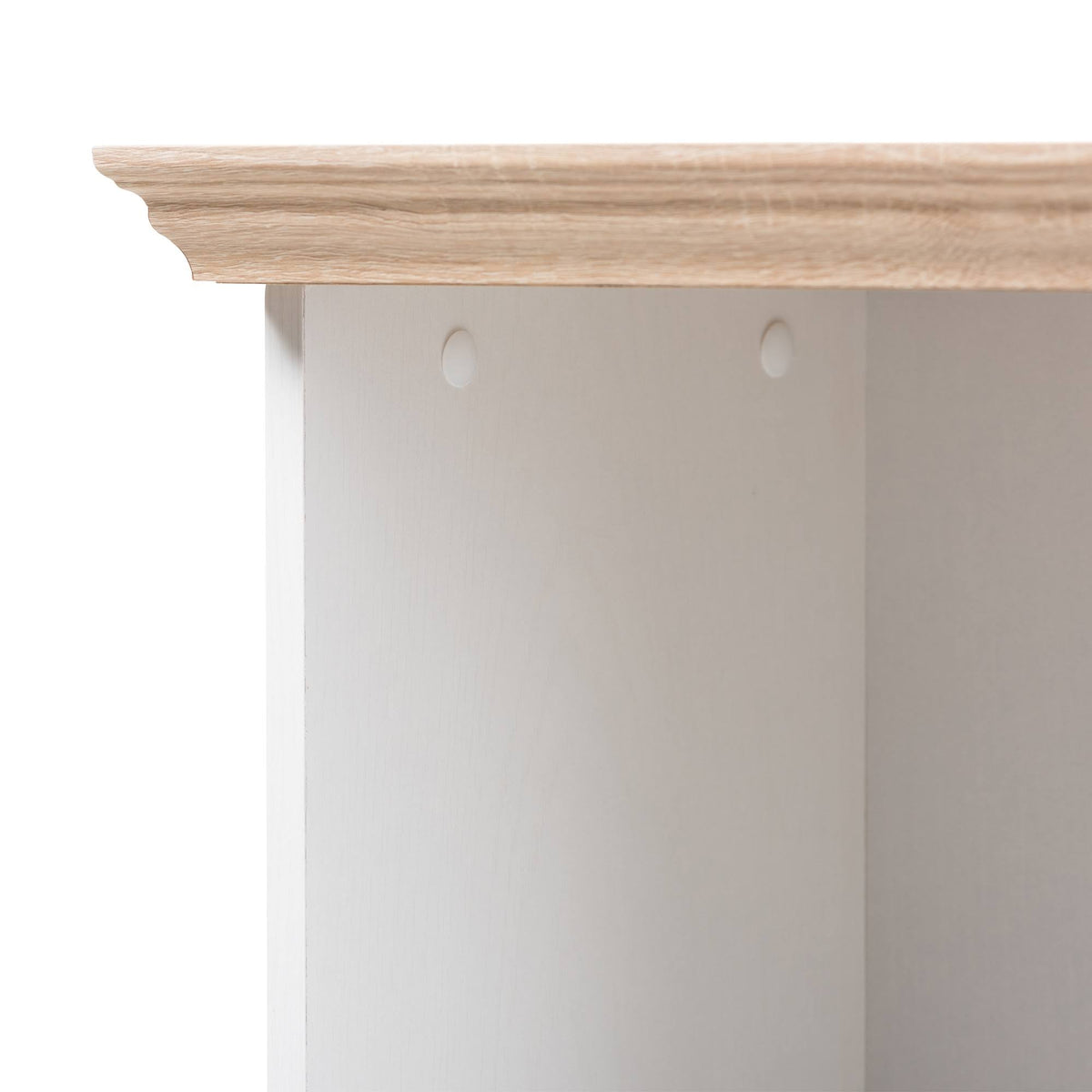 Oak White Two Tone Bookcase C8938