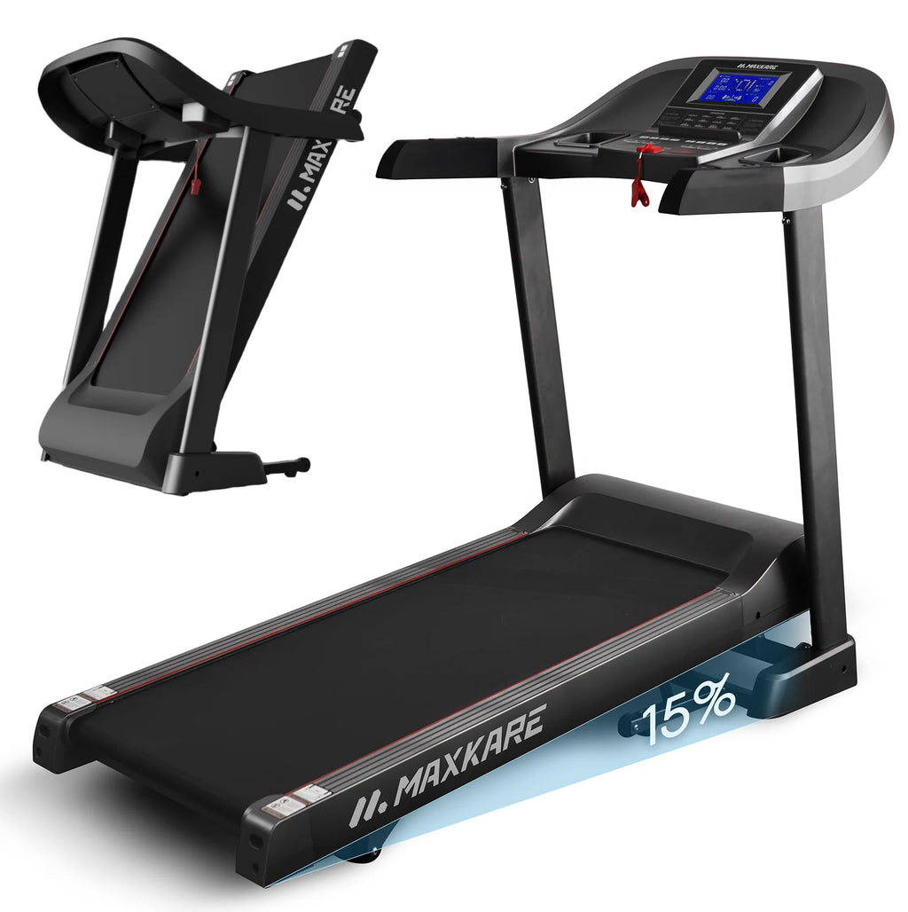 3.5HP Folding Treadmill with Auto Incline I544571